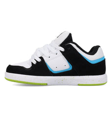 DC Cure Shoes - Blk/Wht/Blu/Grn Black/Wht/Blu/Grn | DC Shoes