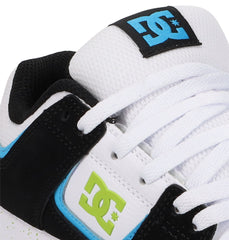 DC Cure Shoes - Blk/Wht/Blu/Grn Black/Wht/Blu/Grn | DC Shoes
