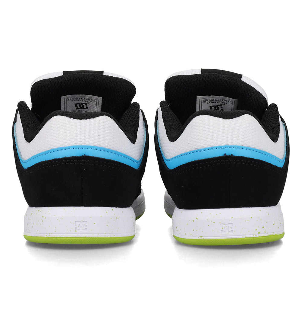 DC Cure Shoes - Blk/Wht/Blu/Grn Black/Wht/Blu/Grn | DC Shoes