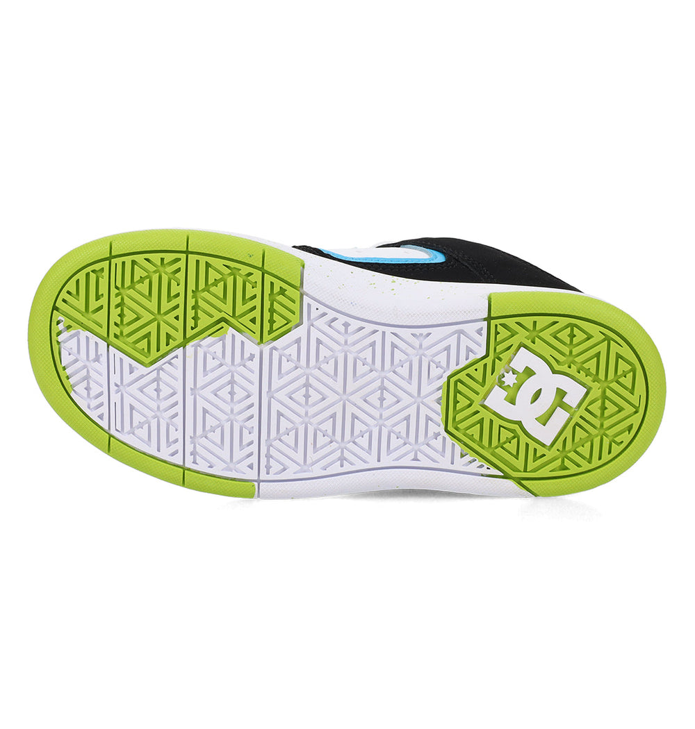 DC Cure Shoes - Blk/Wht/Blu/Grn Black/Wht/Blu/Grn | DC Shoes