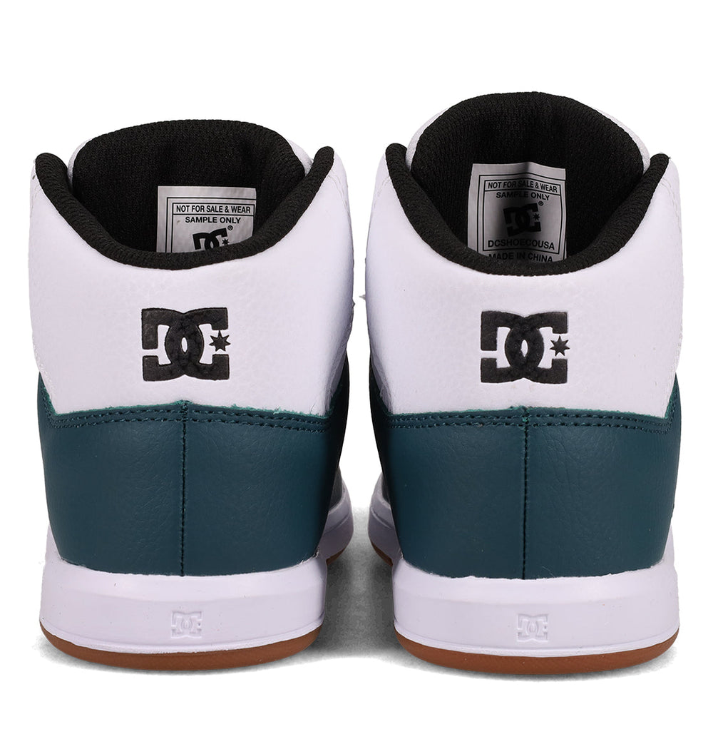DC Cure High-Top Shoes - Wht/Teal/Gum White/Teal/Gum | DC Shoes