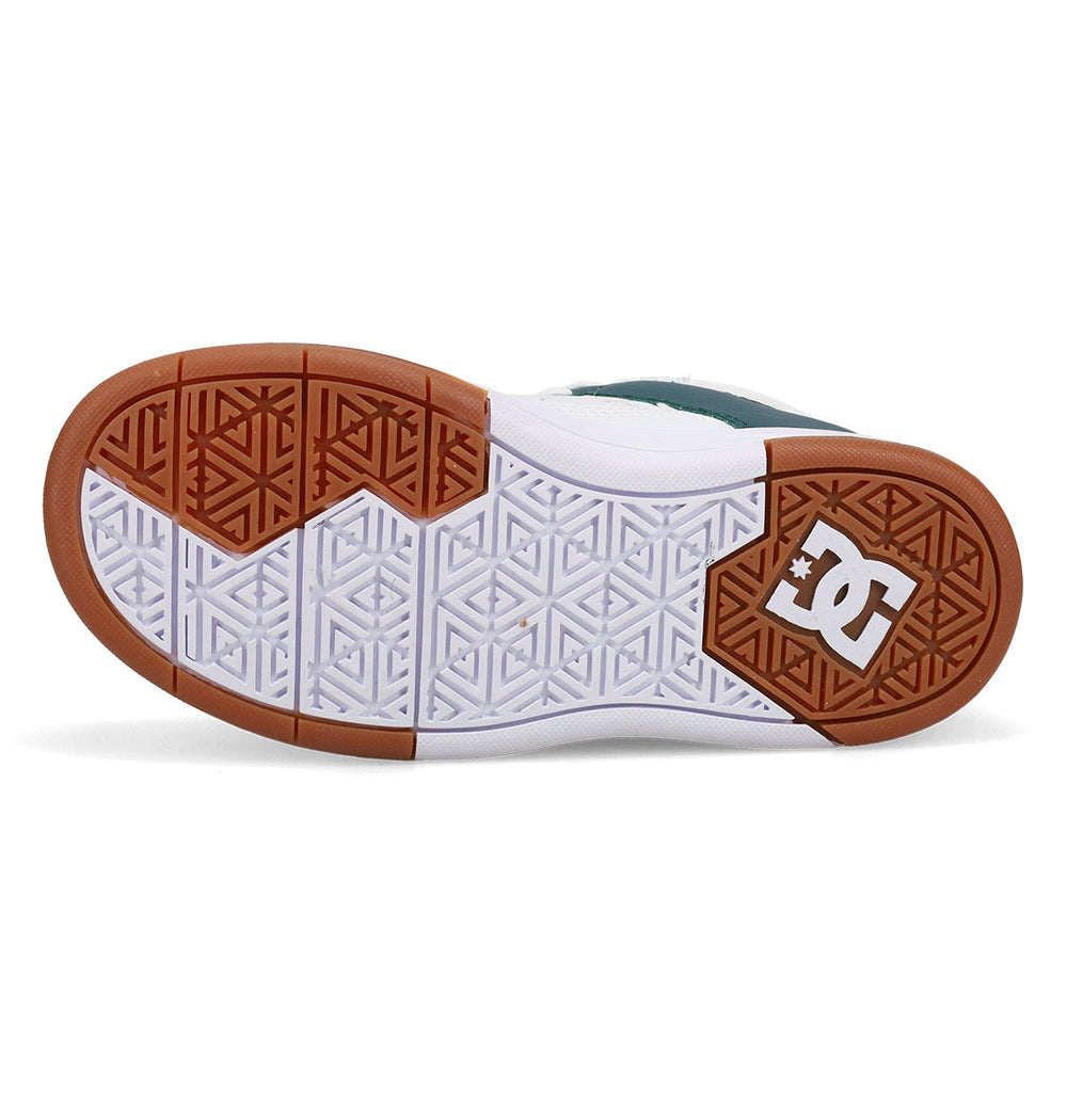 DC Cure High-Top Shoes - Wht/Teal/Gum White/Teal/Gum | DC Shoes