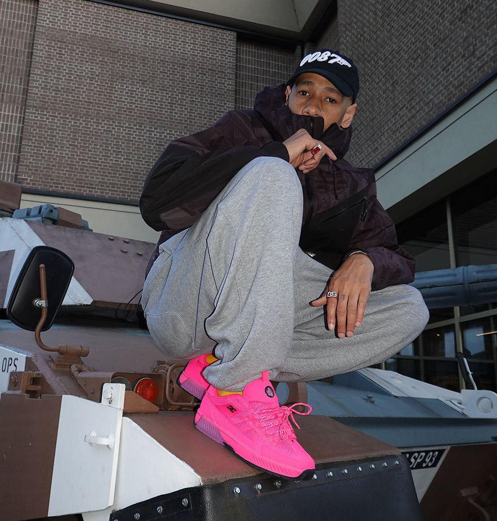 Lucien Skate Shoes - Hot Pink/Black Hot Pink/Black | DC Shoes
