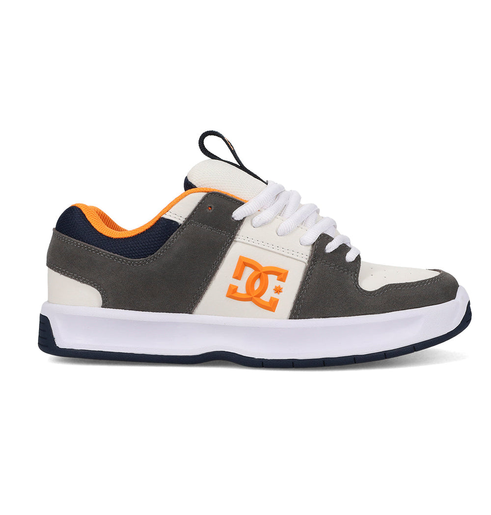 Lynx Zero Shoes - Grey/White/Orange | DC Shoes