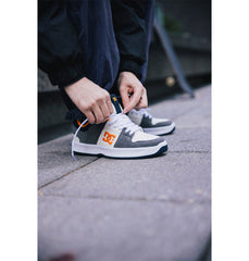 Lynx Zero Shoes - Grey/White/Orange | DC Shoes