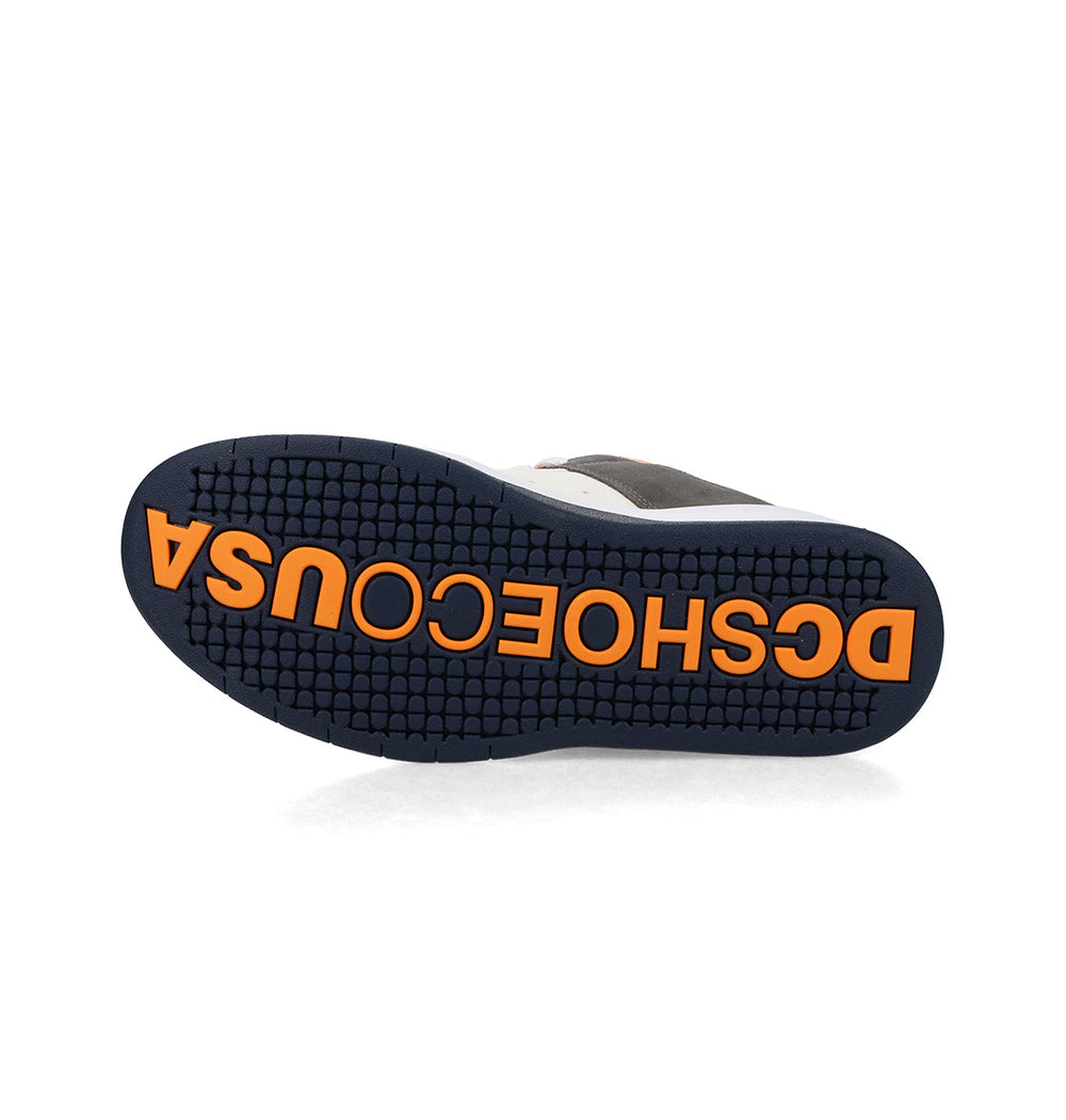 Lynx Zero Shoes - Grey/White/Orange | DC Shoes