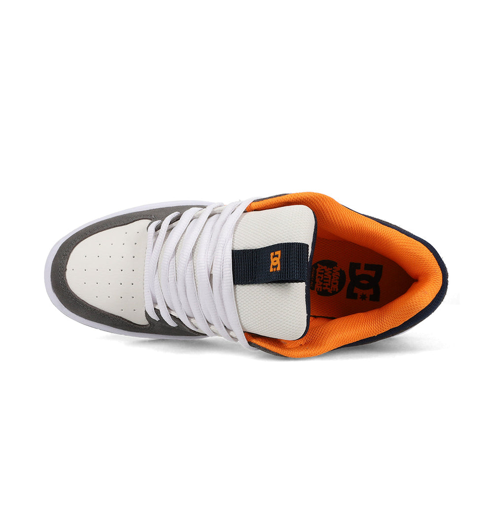 Lynx Zero Shoes - Grey/White/Orange | DC Shoes