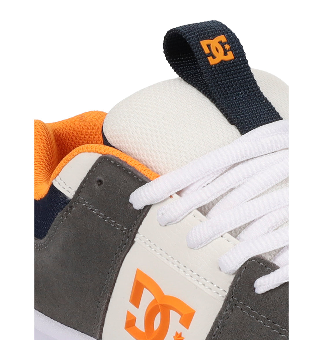 Lynx Zero Shoes - Grey/White/Orange | DC Shoes