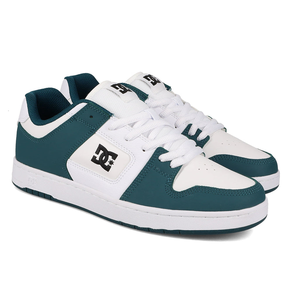 Manteca 4 Shoes - Teal/White/Black White/Light Navy | DC Shoes
