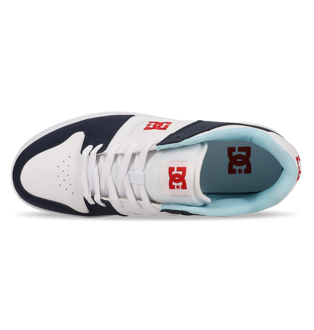 Manteca 4 Shoes - White/Navy/Red White/Navy/Red | DC Shoes