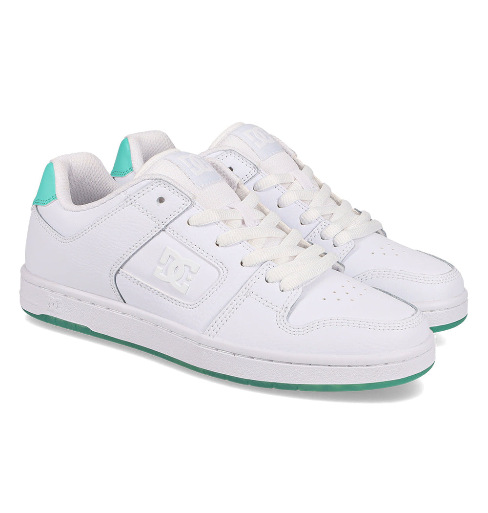 Manteca 4 Shoes - White/Lt Aqua White/Lt Aqua | DC Shoes