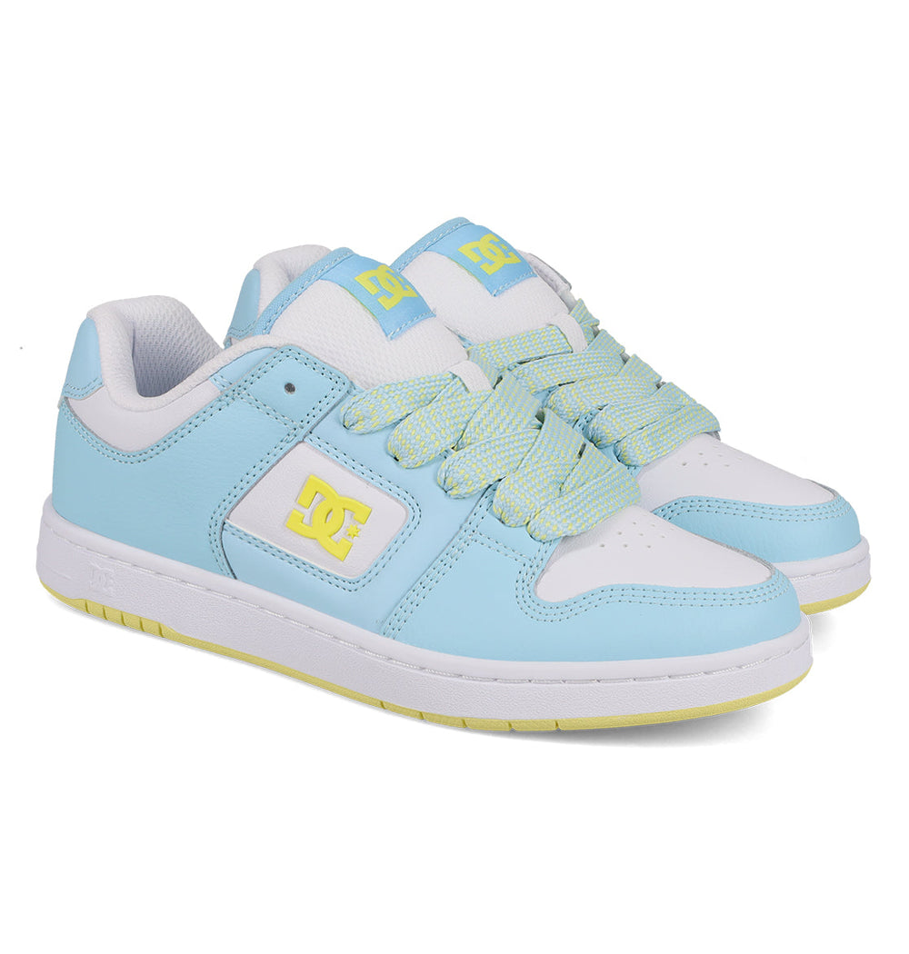 Manteca 4 Shoes - Lt Blue/Yellow/White Light Blue/Ylw/Wht | DC Shoes