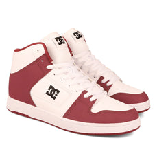 Manteca 4 Hi Shoes - White/Deep Red White/Deep Red | DC Shoes