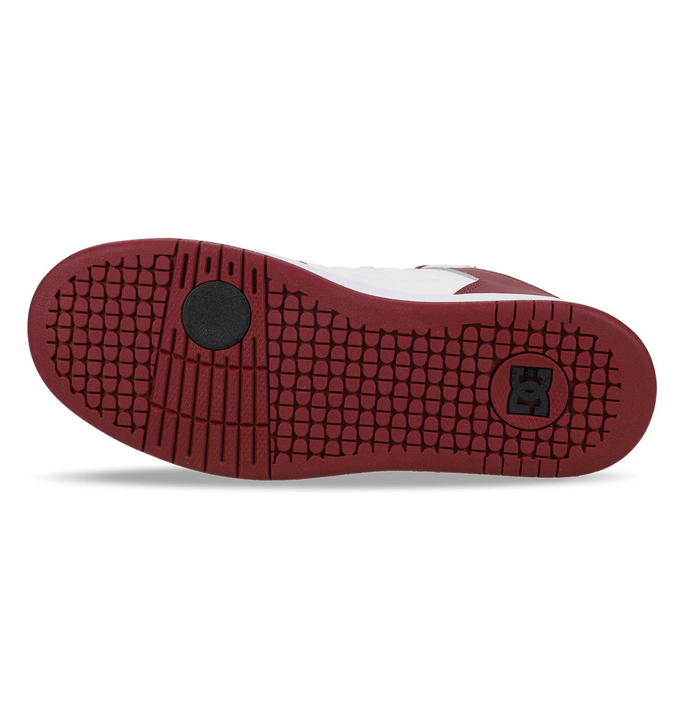 Manteca 4 Hi Shoes - White/Deep Red White/Deep Red | DC Shoes