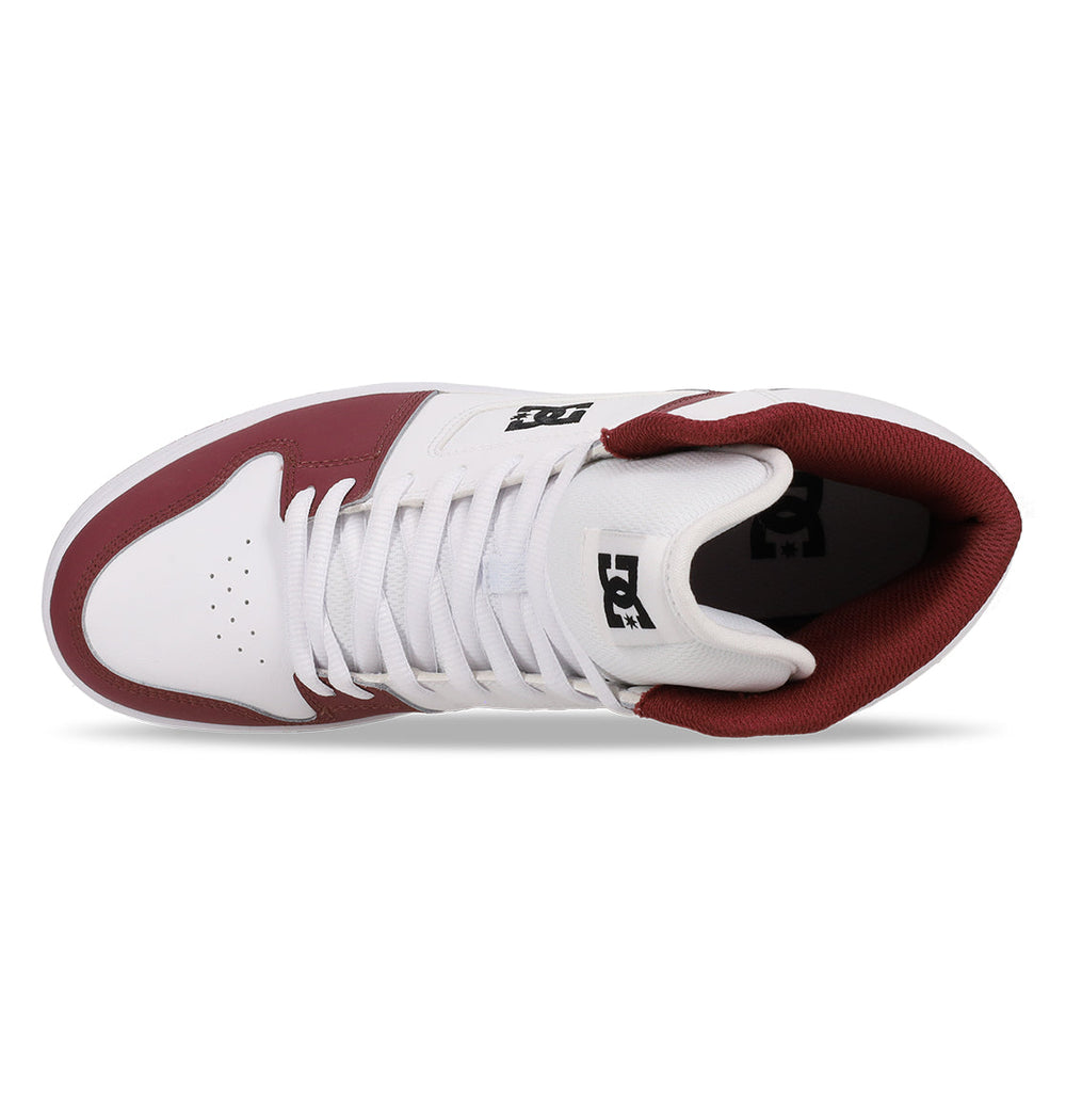 Manteca 4 Hi Shoes - White/Deep Red White/Deep Red | DC Shoes