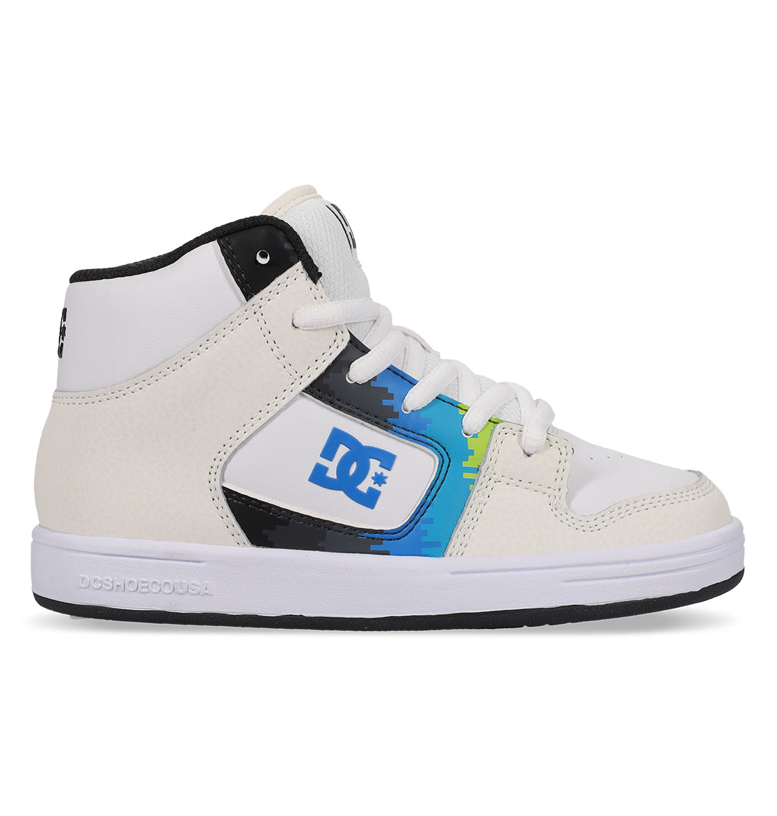 Manteca 4 Hi Shoes - Off Wht/Blu/Mult Off White/Blu/Multi | DC Shoes