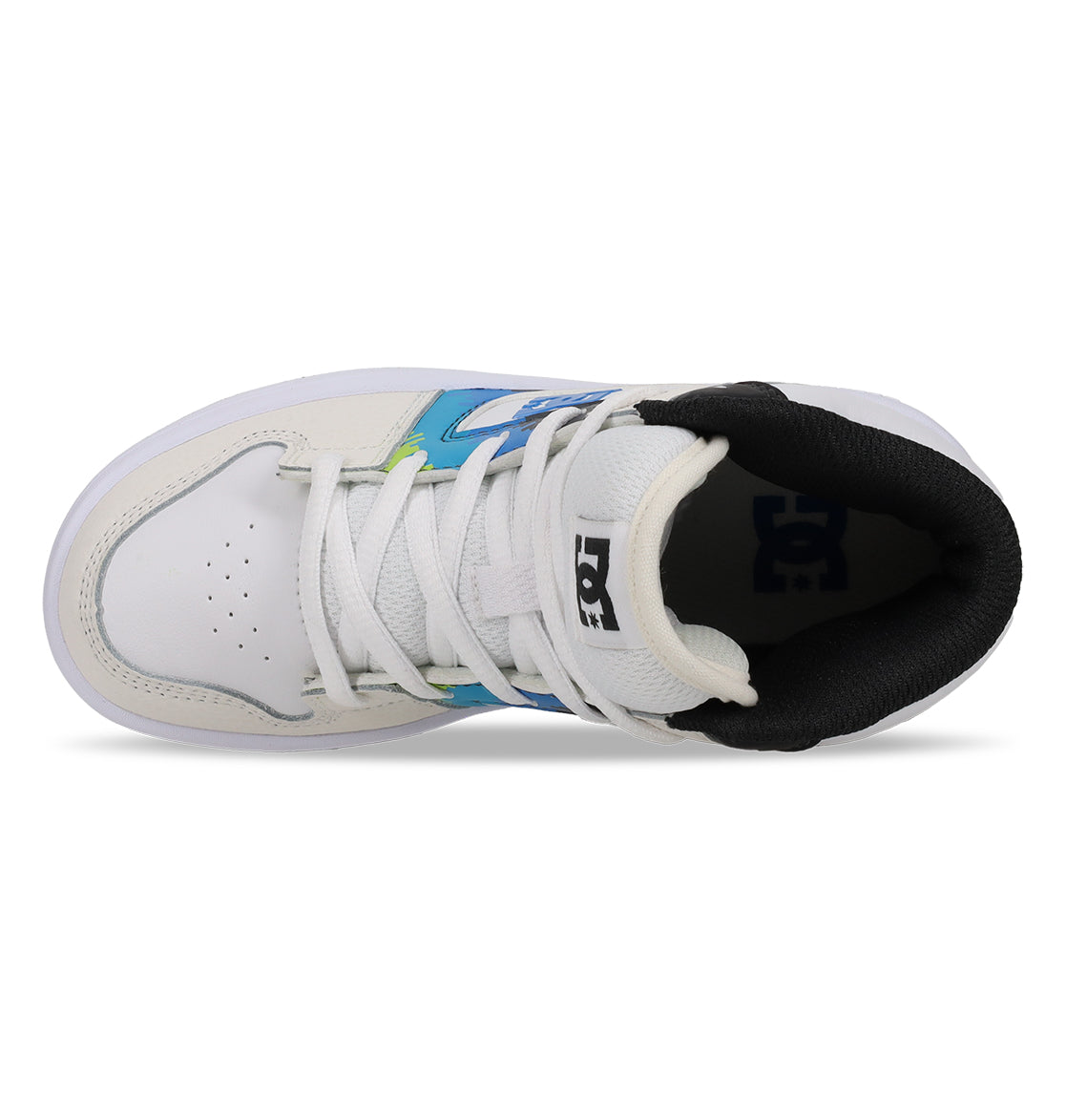 Manteca 4 Hi Shoes - Off Wht/Blu/Mult Off White/Blu/Multi | DC Shoes