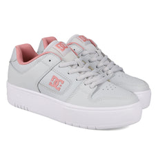 Manteca 4 Platform Shoes - Gry/Gy/Blsh Grey/Blush | DC Shoes