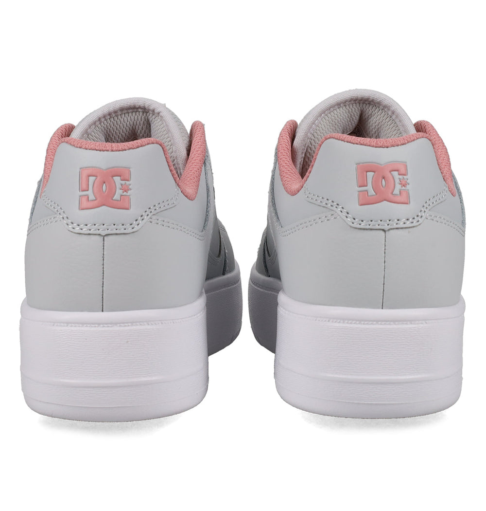 Manteca 4 Platform Shoes - Gry/Gy/Blsh Grey/Blush | DC Shoes
