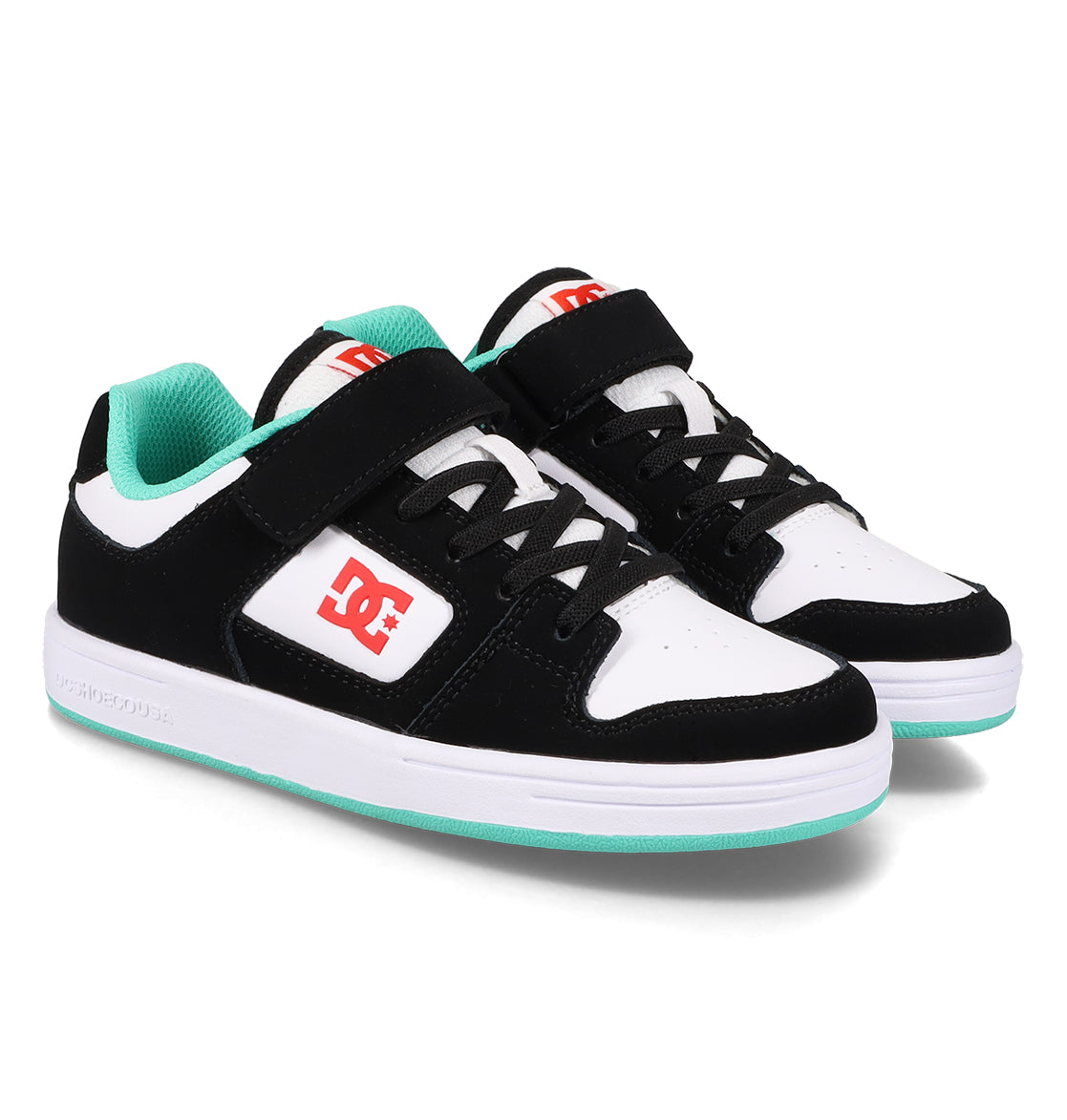 Manteca 4 V Shoes - Black/Orange/Mnt Black/Org/Mint | DC Shoes