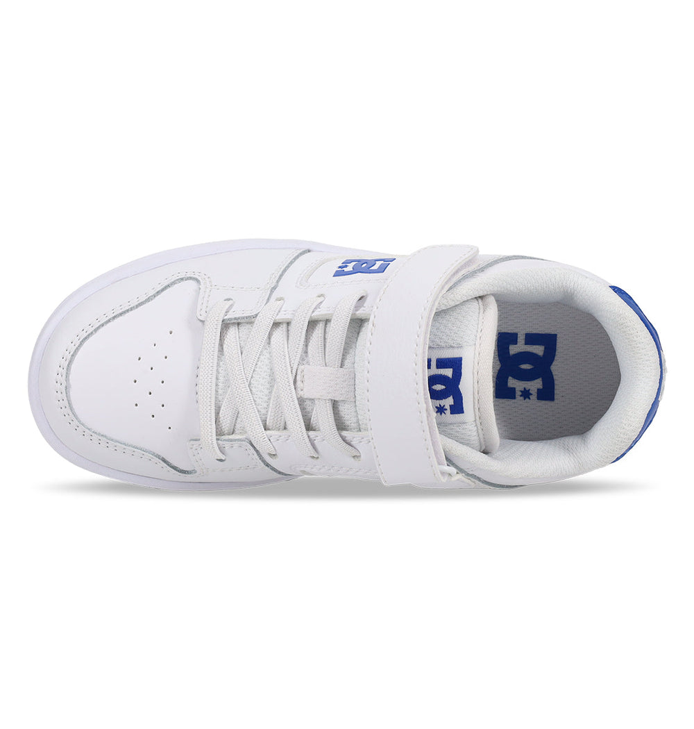 Manteca 4 V Shoes - Whblmt White/Blue/Multi | DC Shoes