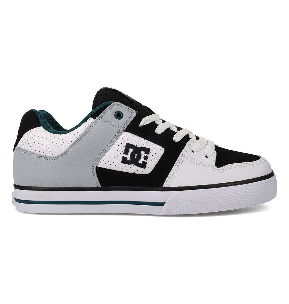 Pure Shoes - White/Black/Teal White/Blk/Teal | DC Shoes