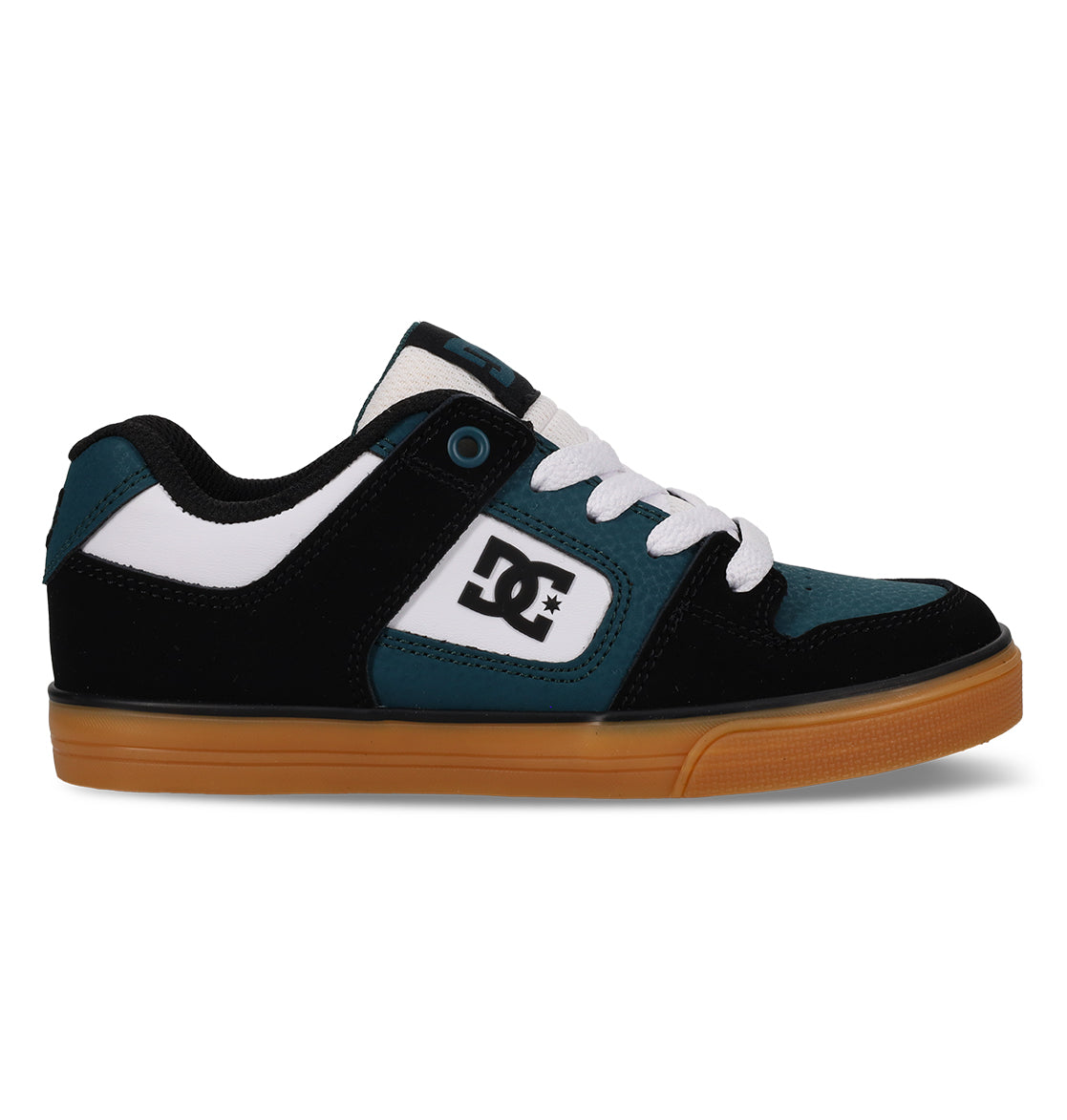 Pure Shoes - Black/White/Dk Green Black/Wht/Dkgrn | DC Shoes