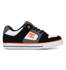 Pure Elastic Shoes - Blk/Wht/Gry/Org Black/Wht/Gry/Org | DC Shoes