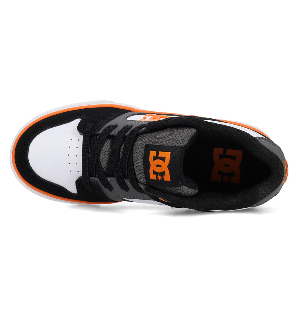 Pure Elastic Shoes - Blk/Wht/Gry/Org Black/Wht/Gry/Org | DC Shoes