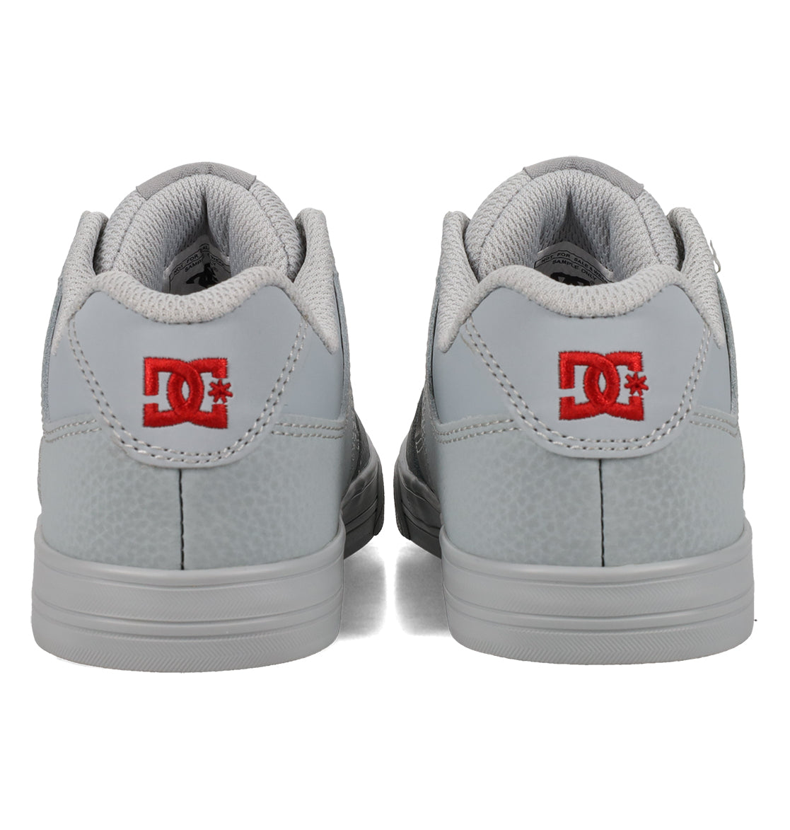 Pure Elastic Lace Shoes - Grey/Grey/Red Gray/Red | DC Shoes