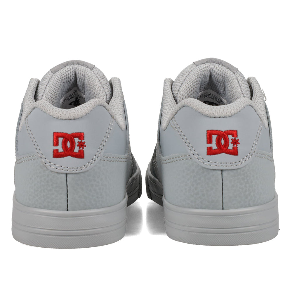 Pure Elastic Lace Shoes - Grey/Grey/Red Gray/Red | DC Shoes