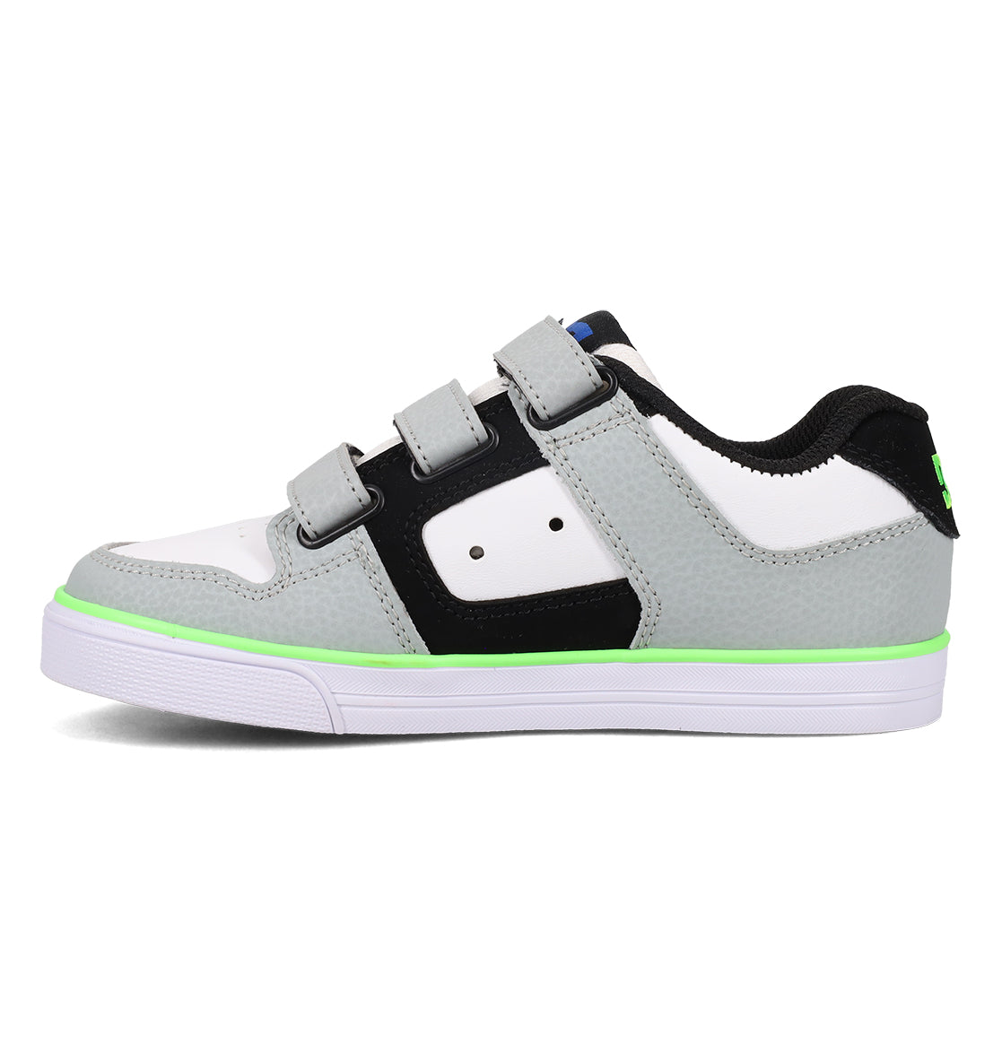 Pure Velcro Shoes - Grey/Black/Blue/Green Grey/Blk/Blue/Grn | DC Shoes