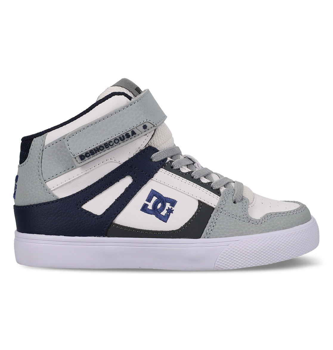 Pure Hi Top Ev Shoes - Grey/Blue/White Grey/Blue/White | DC Shoes