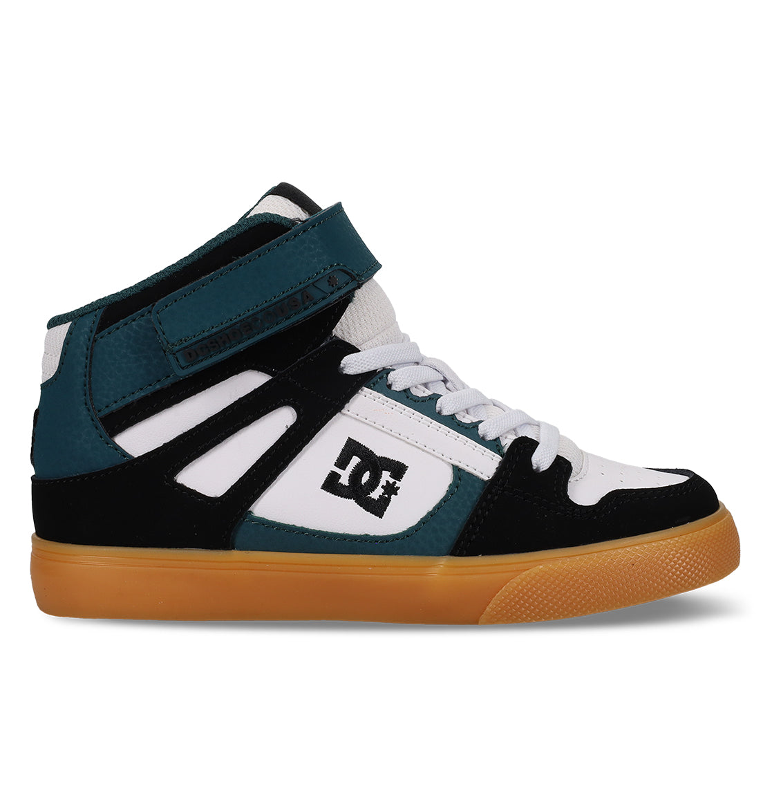 Pure Hi Top Ev Shoes - Black/Green/Gum Black/Green/Gum | DC Shoes