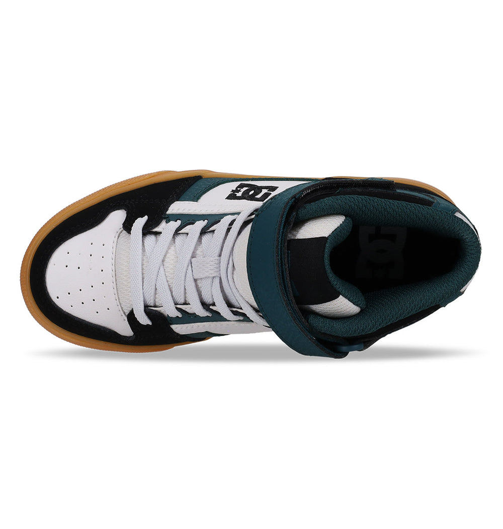 Pure Hi Top Ev Shoes - Black/Green/Gum Black/Green/Gum | DC Shoes