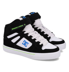 Pure Hi Top Ev Shoes - Blk/Blu/Wht Black/Blue/White | DC Shoes