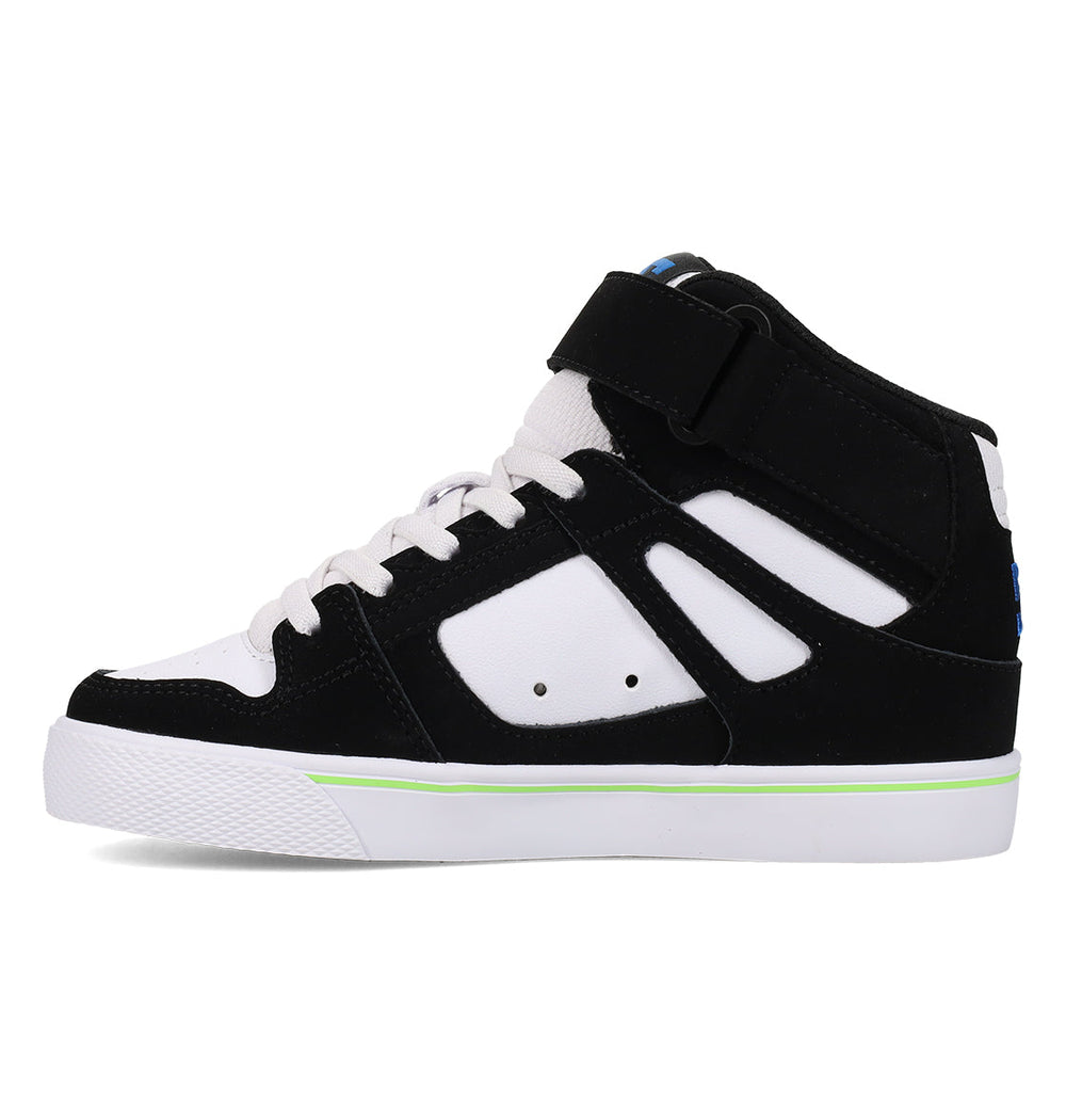 Pure Hi Top Ev Shoes - Blk/Blu/Wht Black/Blue/White | DC Shoes