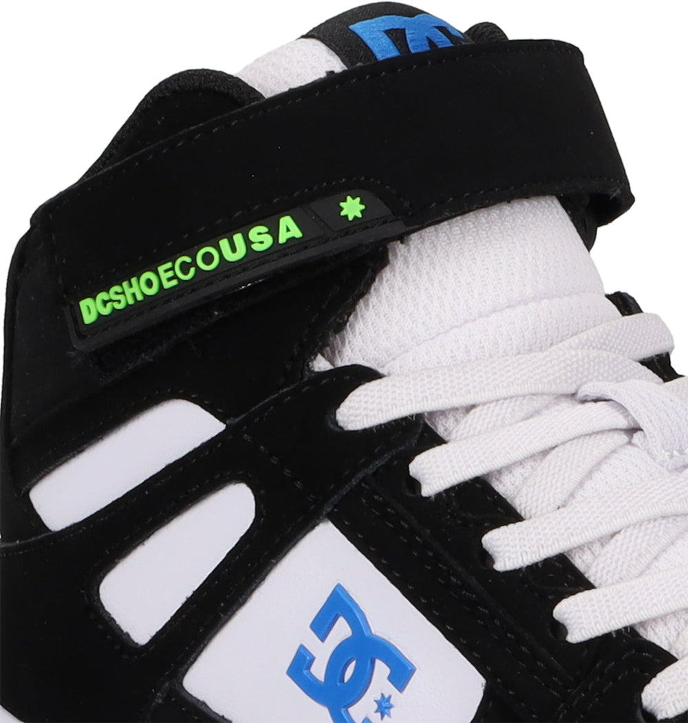 Pure Hi Top Ev Shoes - Blk/Blu/Wht Black/Blue/White | DC Shoes
