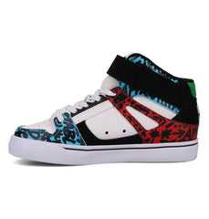 Pure Hi Top Ev Shoes - Blue/Red/White Blue/Red/White | DC Shoes
