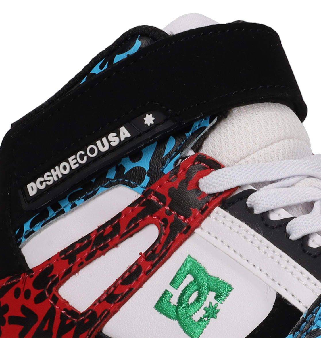 Pure Hi Top Ev Shoes - Blue/Red/White Blue/Red/White | DC Shoes