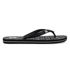Spray Graffik Slides - Black/Wht Prt Black/White | DC Shoes