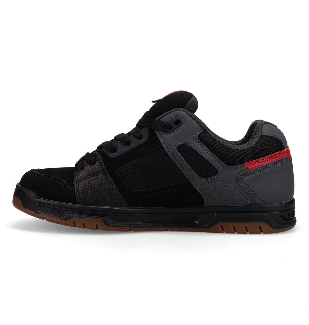 Stag Shoes - Black/Red/Gum Black/Red/Gum | DC Shoes