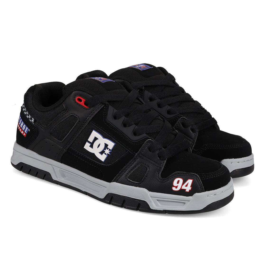 Stag Shoes - Black/Grey/Blue Black/Gray/Blue | DC Shoes