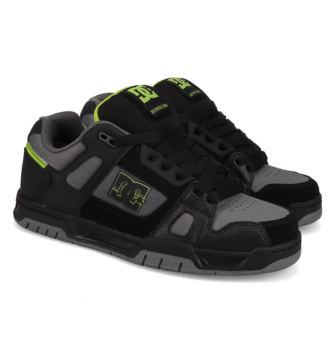 Stag Shoes - Black/Grey/Lime Black/Grey/Lime | DC Shoes