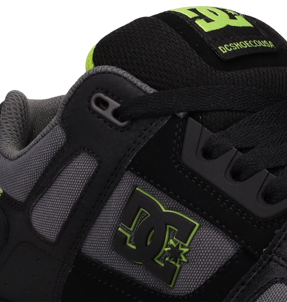 Stag Shoes - Black/Grey/Lime Black/Grey/Lime | DC Shoes