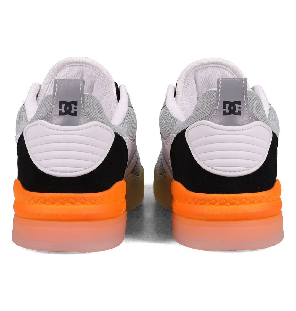 Ascend Skate Shoes - White/Black/Org White/Black/Orange | DC Shoes