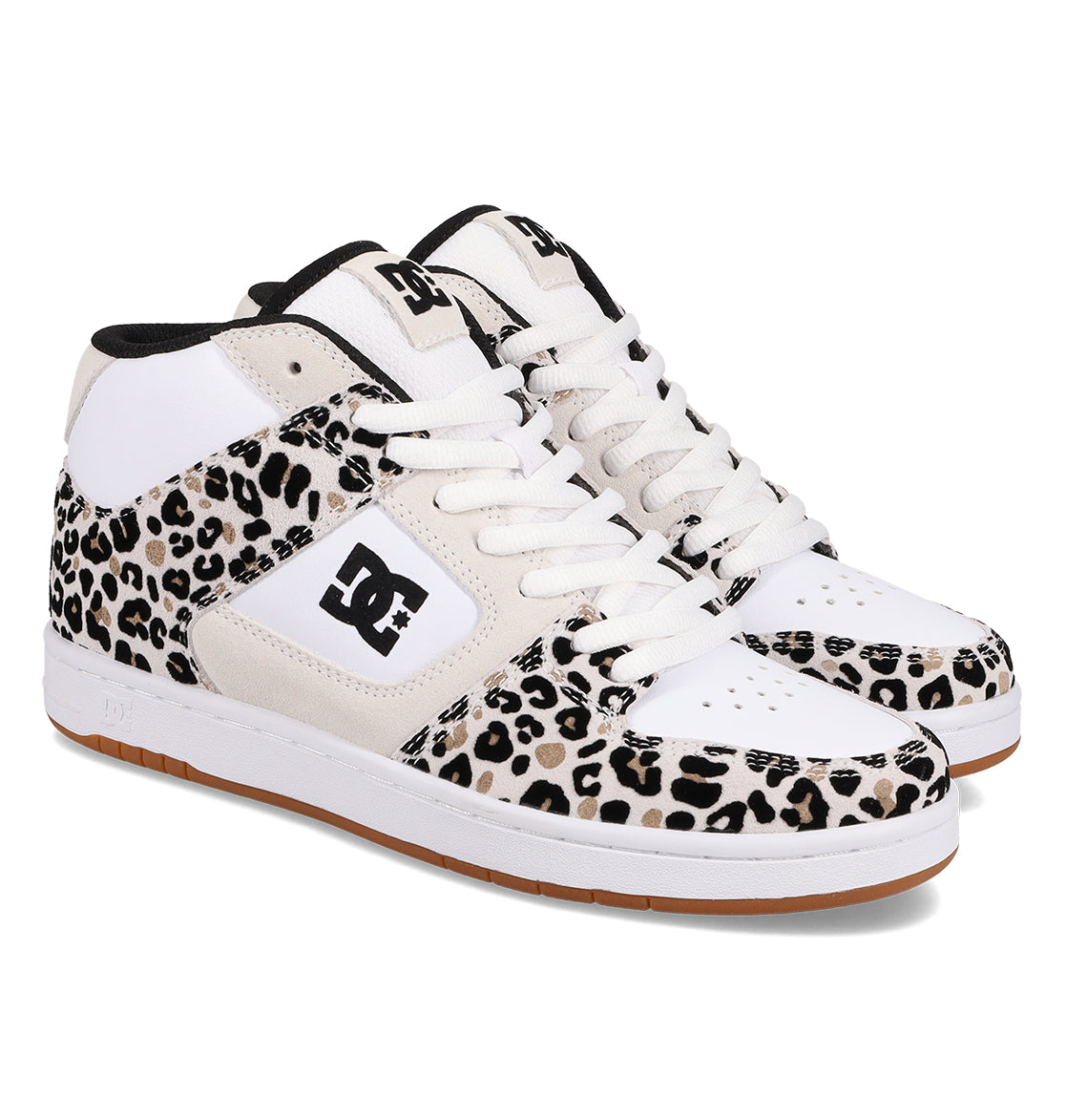 Manteca 4 Hi High-Top Shoes - Mid Lx Wht/Leo/Blk White/Leopard/Blk | DC Shoes