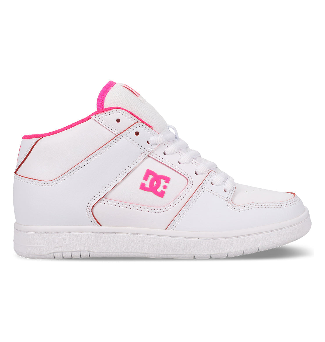 Manteca 4 Hi High-Top Shoes - Mid Wht/Wht/Htpnk White/Hushpnk | DC Shoes