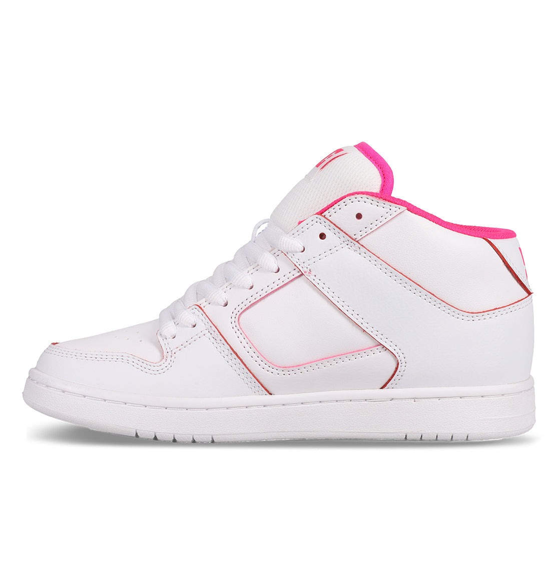 Manteca 4 Hi High-Top Shoes - Mid Wht/Wht/Htpnk White/Hushpnk | DC Shoes