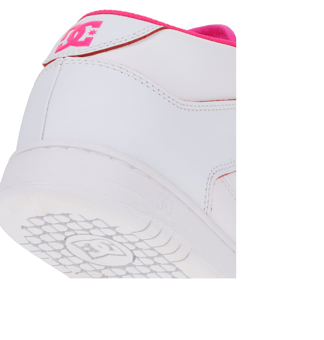 Manteca 4 Hi High-Top Shoes - Mid Wht/Wht/Htpnk White/Hushpnk | DC Shoes